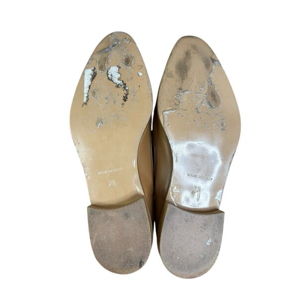 Everlane The Italian Leather Modern Loafers Tan Brown Slip-On Flats Size 7.5 US - Picture 9 of 10
